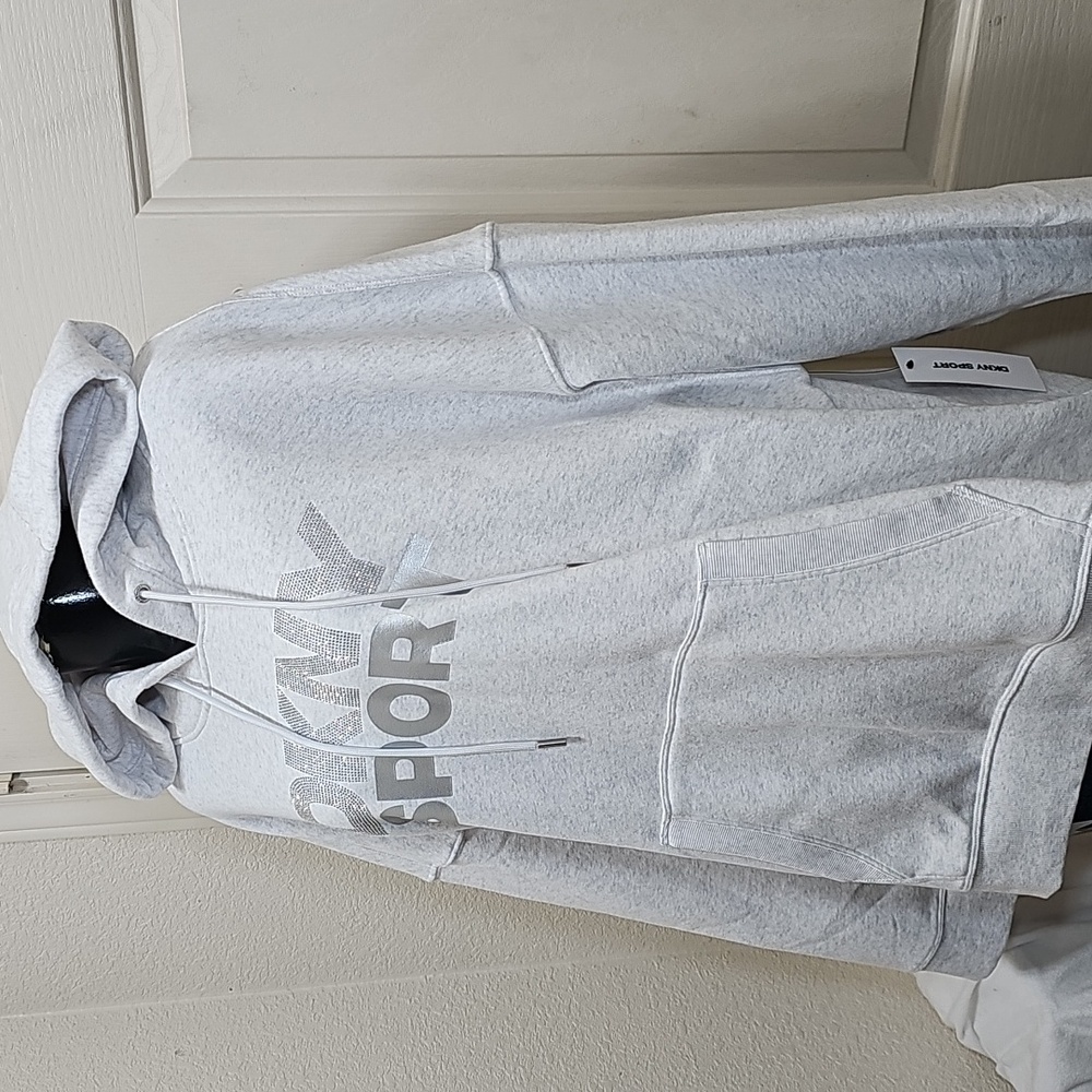 DKNY Sport Gray Hoodie - Picture 4 of 9